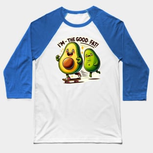 Avocado Duo - The Good Fat Baseball T-Shirt